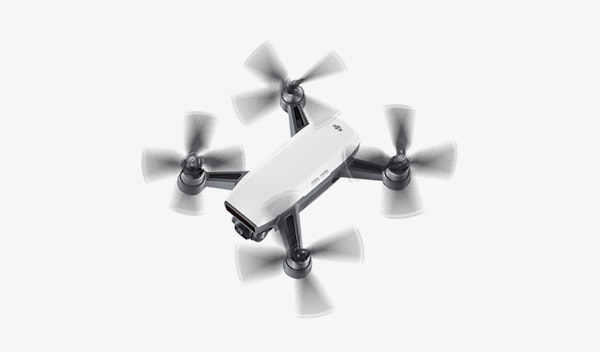 DJI Spark Fly More Combo Quadcopter Drone (Alpine White)
